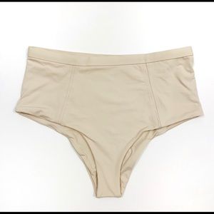 Tavik Paradise High Waist Tapioca Bikini Bottom L